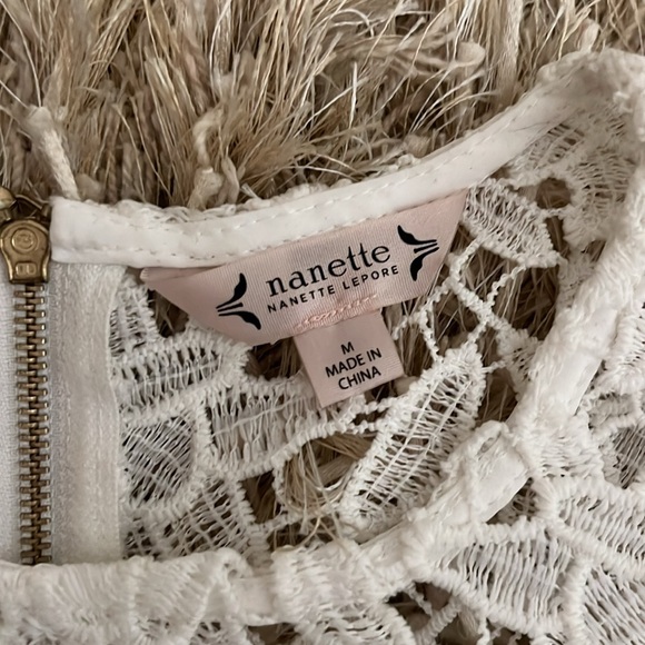 Nanette Lepore White lace tank - Picture 5 of 8